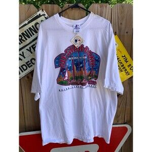2000 MLB All Star Game Houston Texas Dead Stock white t-shirt Size 3XL